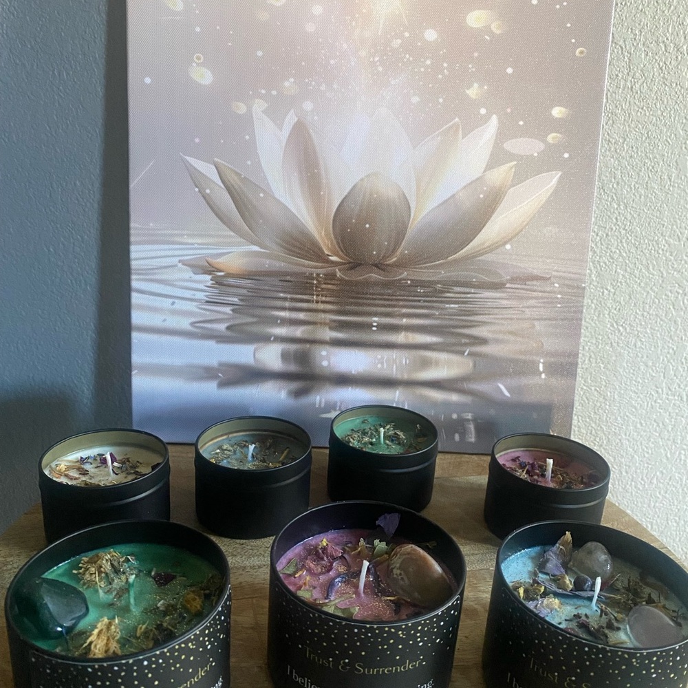 Soy Scented Candles 8oz and 4oz